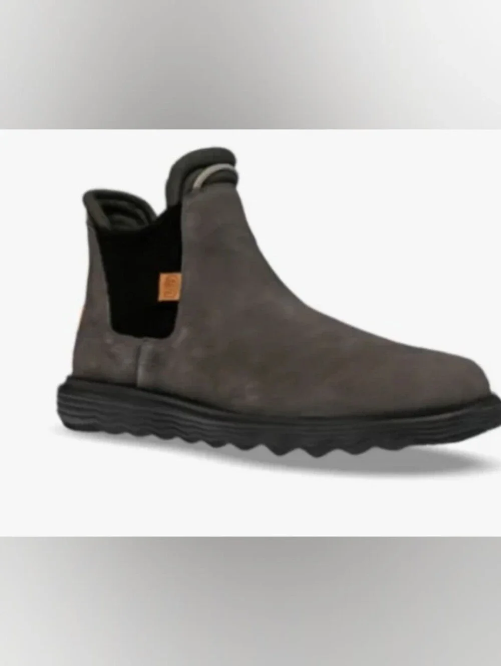 Hey Dude Men's Chukka Boots in Dark GREY SIZE 10 NWT